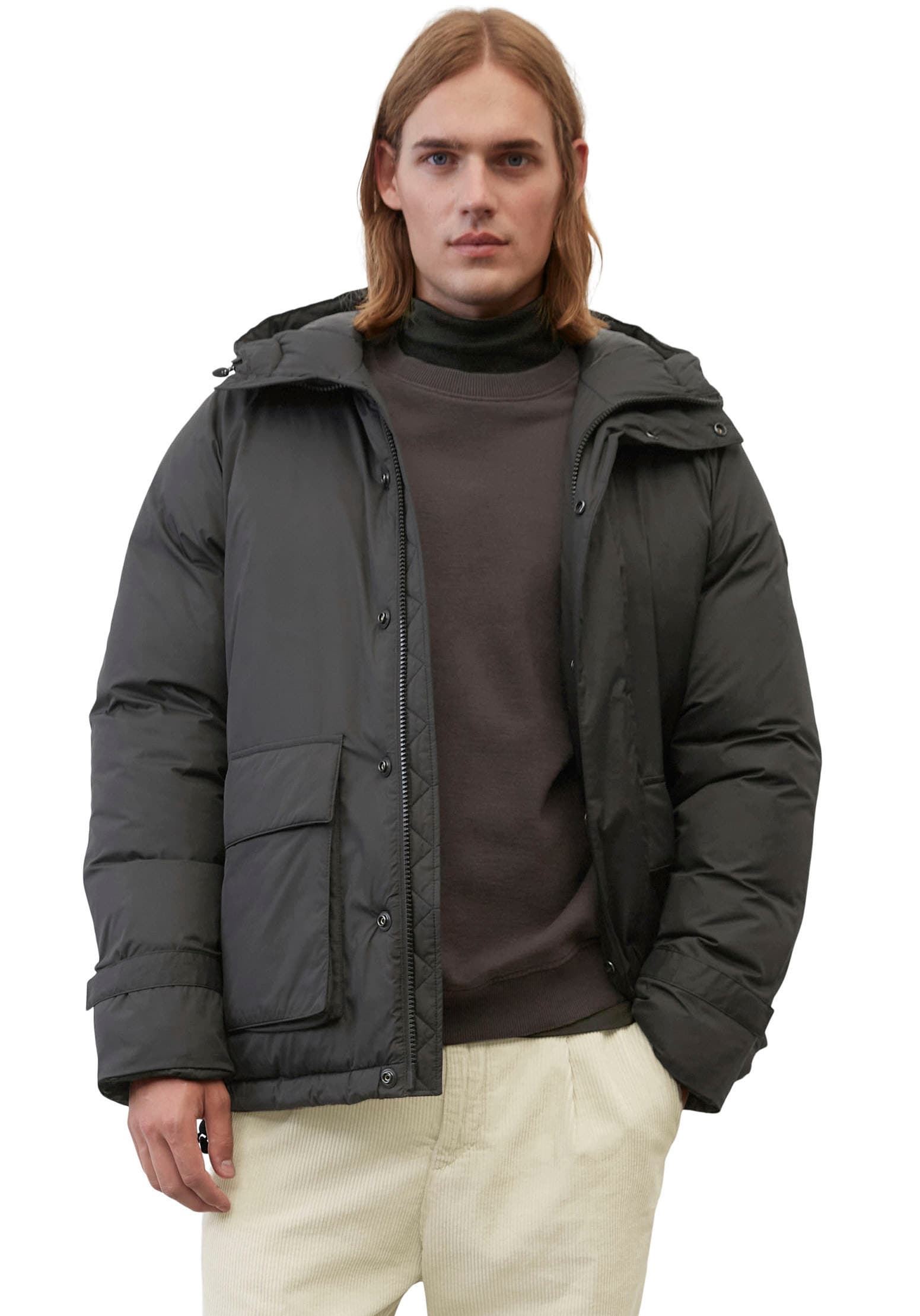 Marc O'Polo Outdoorjacke, mit Kapuze von Marc O'Polo