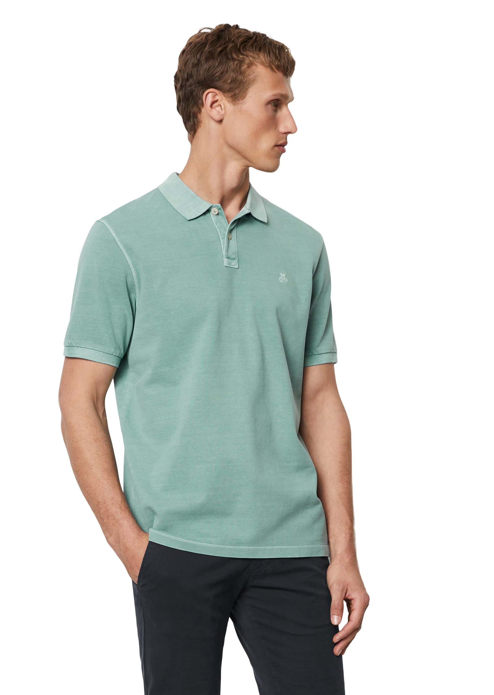 Marc O'Polo Poloshirt, (MOP casual men POLOshirt), aus Pique von Marc O'Polo