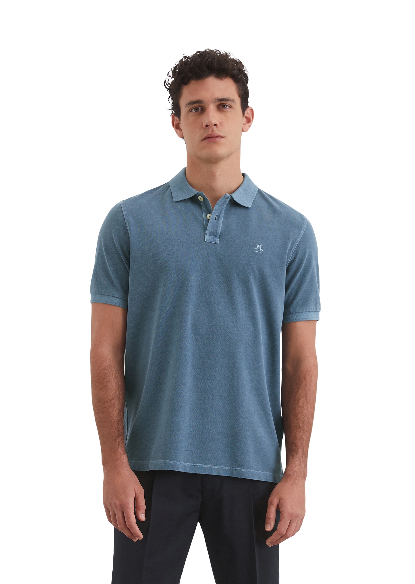 Marc O'Polo Poloshirt, (MOP casual men POLOshirt), aus Pique von Marc O'Polo