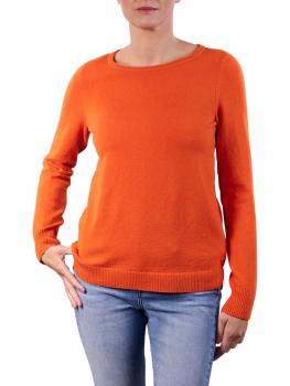 Marc O'Polo Pullover Longsleeve Round Neck pumpkin orange von Marc O'Polo