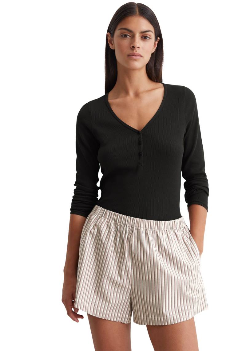 Marc O'Polo Shorty »Mix & Match Cotton-Woven«, (2 tlg.), mit stilvollem Streifendesign von Marc O'Polo