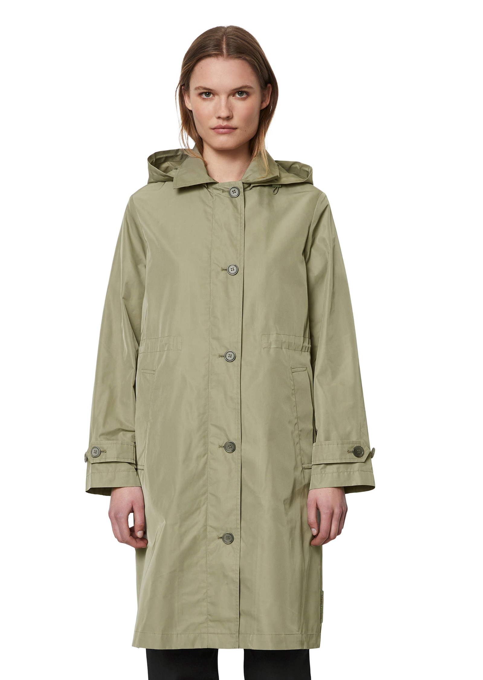 Marc O'Polo Trenchcoat, Im lockeren Fit und leichten A-Shape Marc O'Polo Trenchcoat, Im lockeren Fit und leichten A-Shape von Marc O'Polo