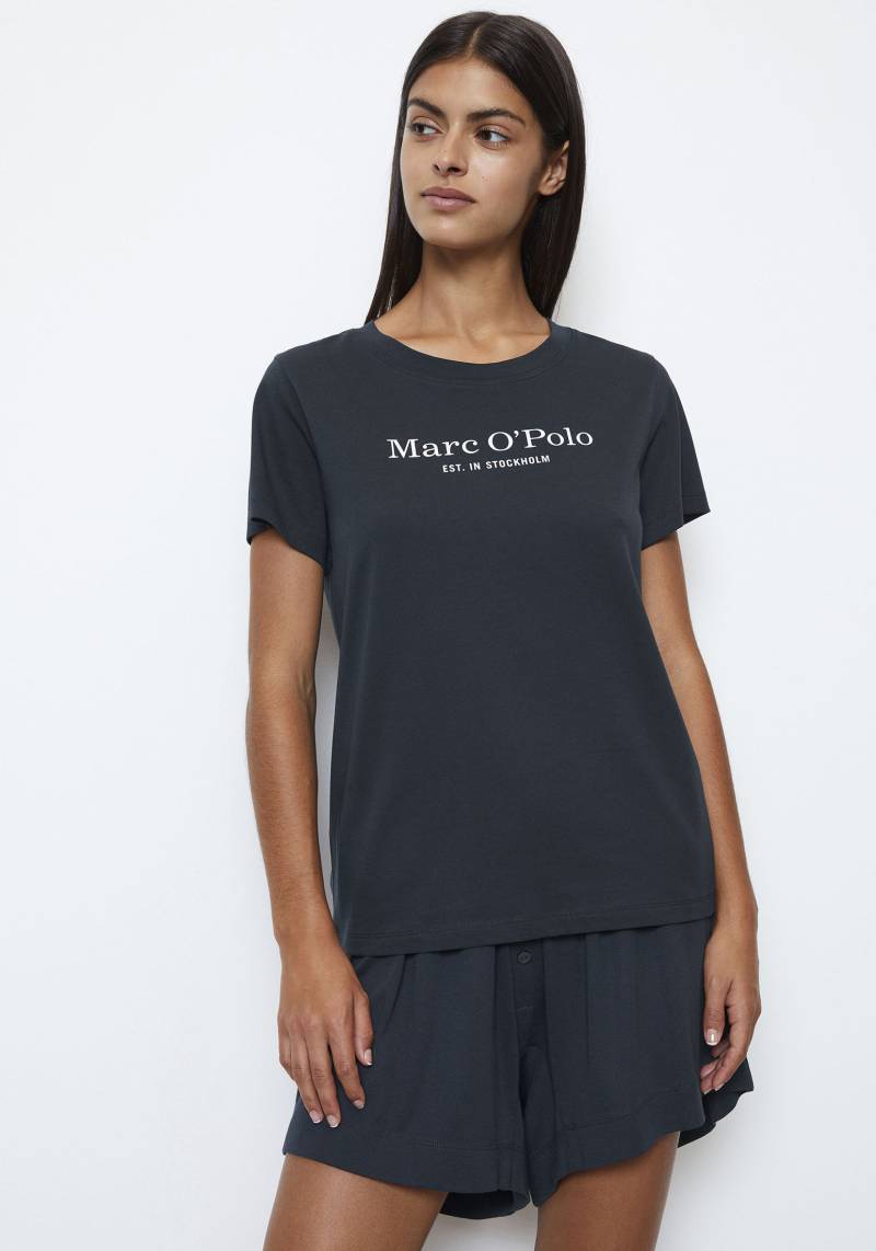Marc O'Polo Unterziehshirt »Mix & Match Cotton-Woven«, mit Logoprint auf der Brust von Marc O'Polo