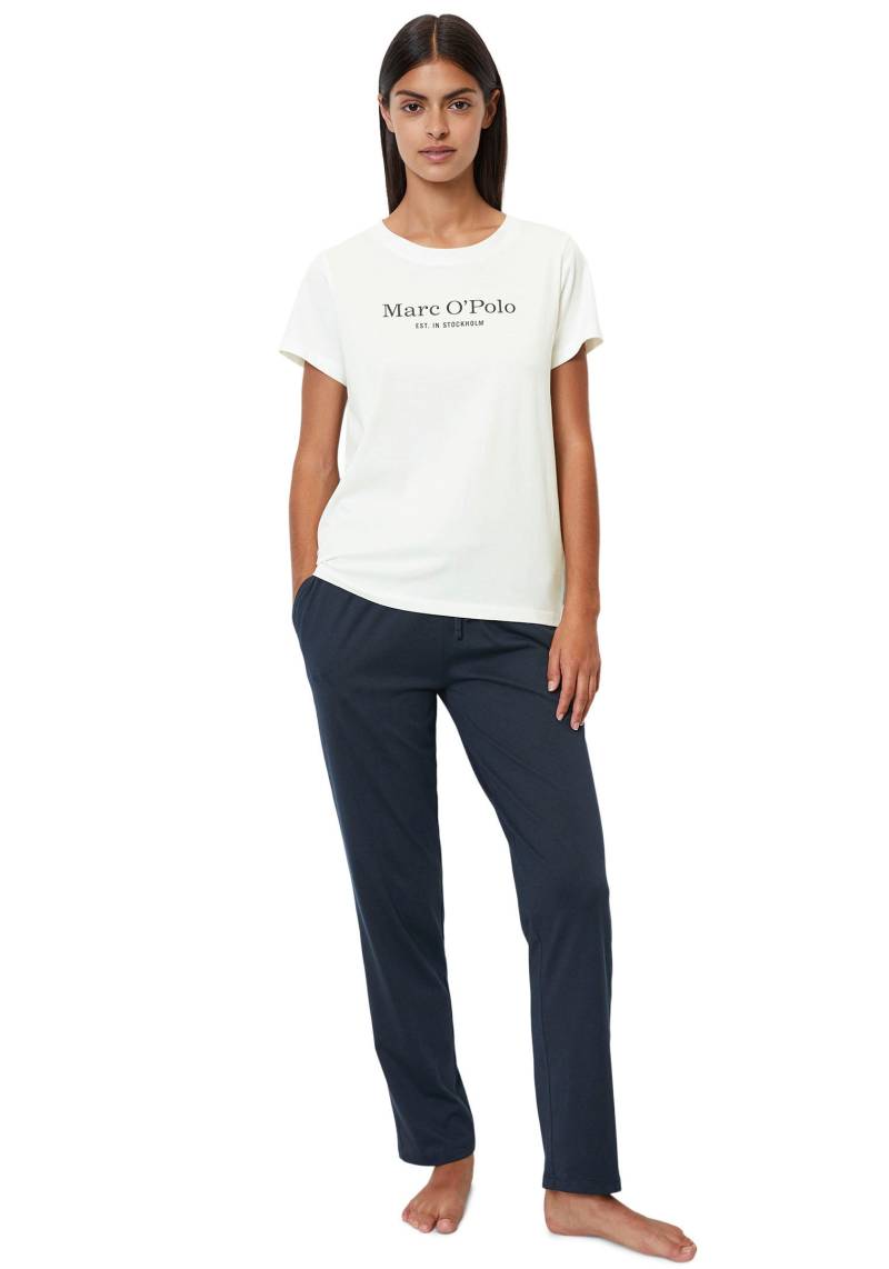 Marc O'Polo Unterziehshirt »Mix & Match Cotton-Woven«, mit Logoprint auf der Brust von Marc O'Polo