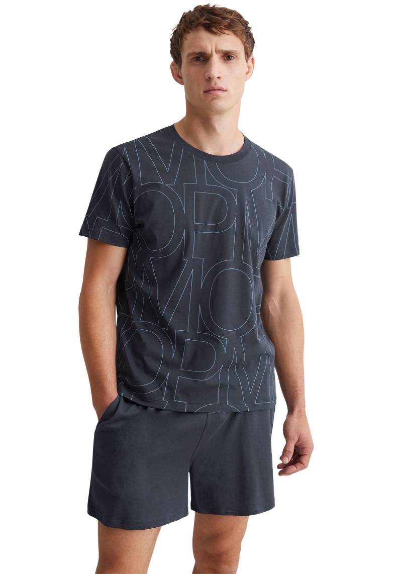 Marc O'Polo Shorty »Mix & Match Cotton«, (Set, 2 tlg.), mit auffälligem Logo-Muster von Marc O'Polo