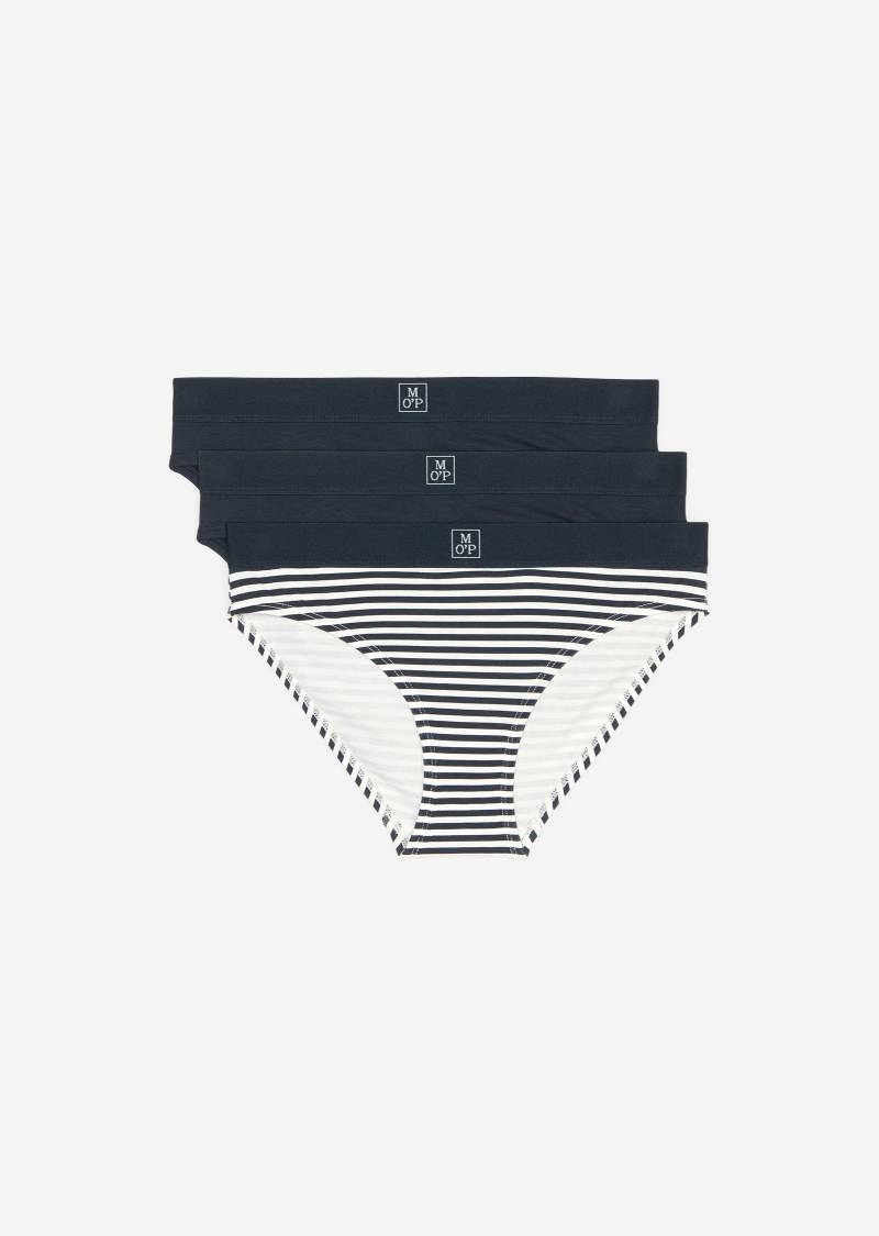 Marc O'Polo Slip »Essentials«, (3er Pack), mit stilvollem Streifendesign von Marc O'Polo