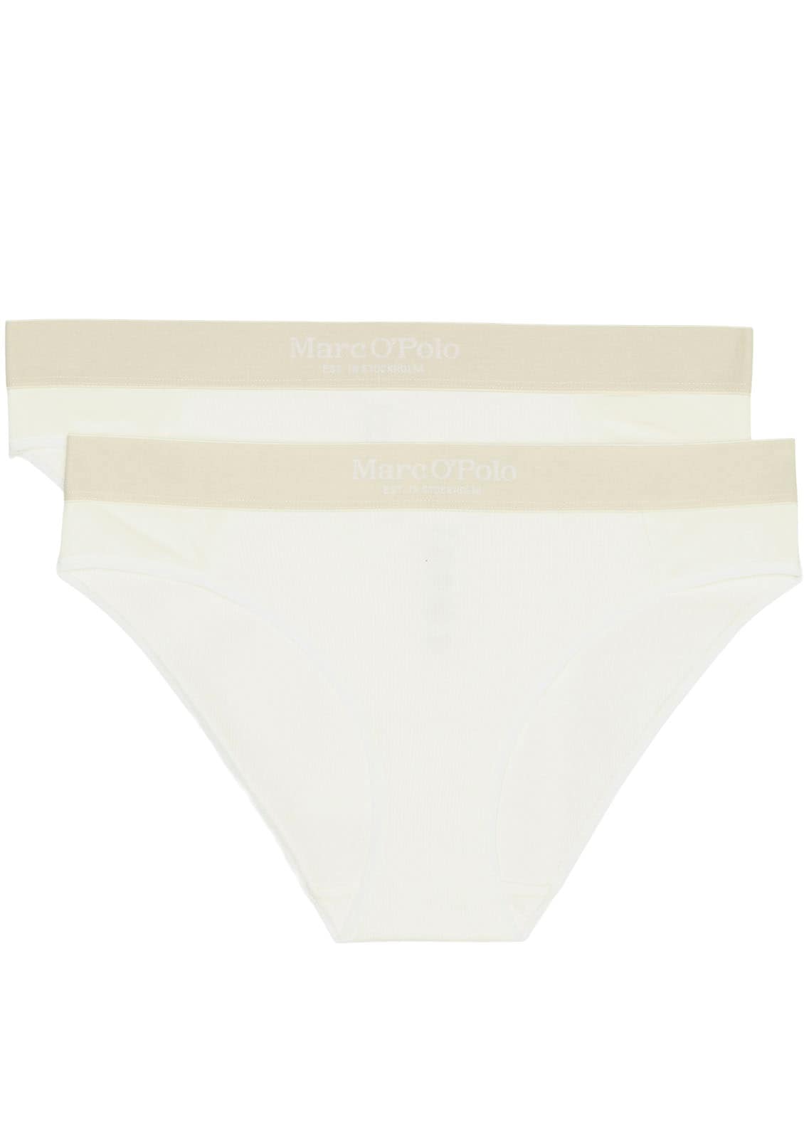 Marc O'Polo Slip »Iconic Rib woven«, (Packung, 2 St.), mit feingeripptem, elastischem Bund von Marc O'Polo