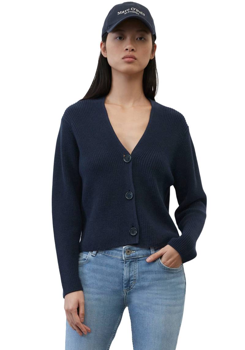 Marc O'Polo Strickjacke, in kurzer, gerader Form von Marc O'Polo