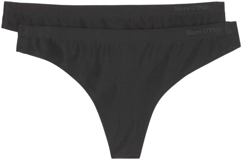 Marc O'Polo Stringtanga »Second Skin«, (2er Pack), mit Logo-Schriftzug im Gummibund von Marc O'Polo