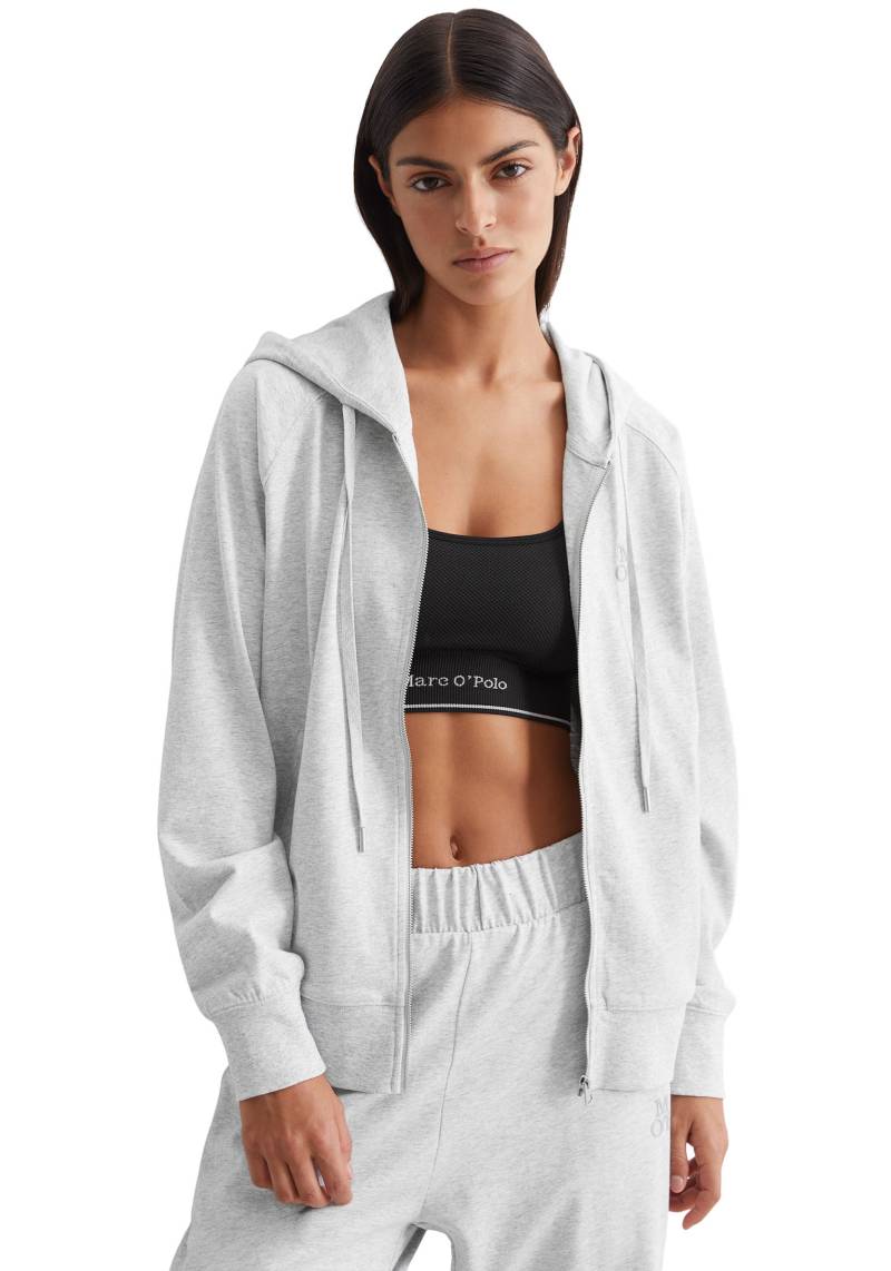 Marc O'Polo Kapuzensweatjacke »Heavy Jersey«, mit grosser Kapuze von Marc O'Polo