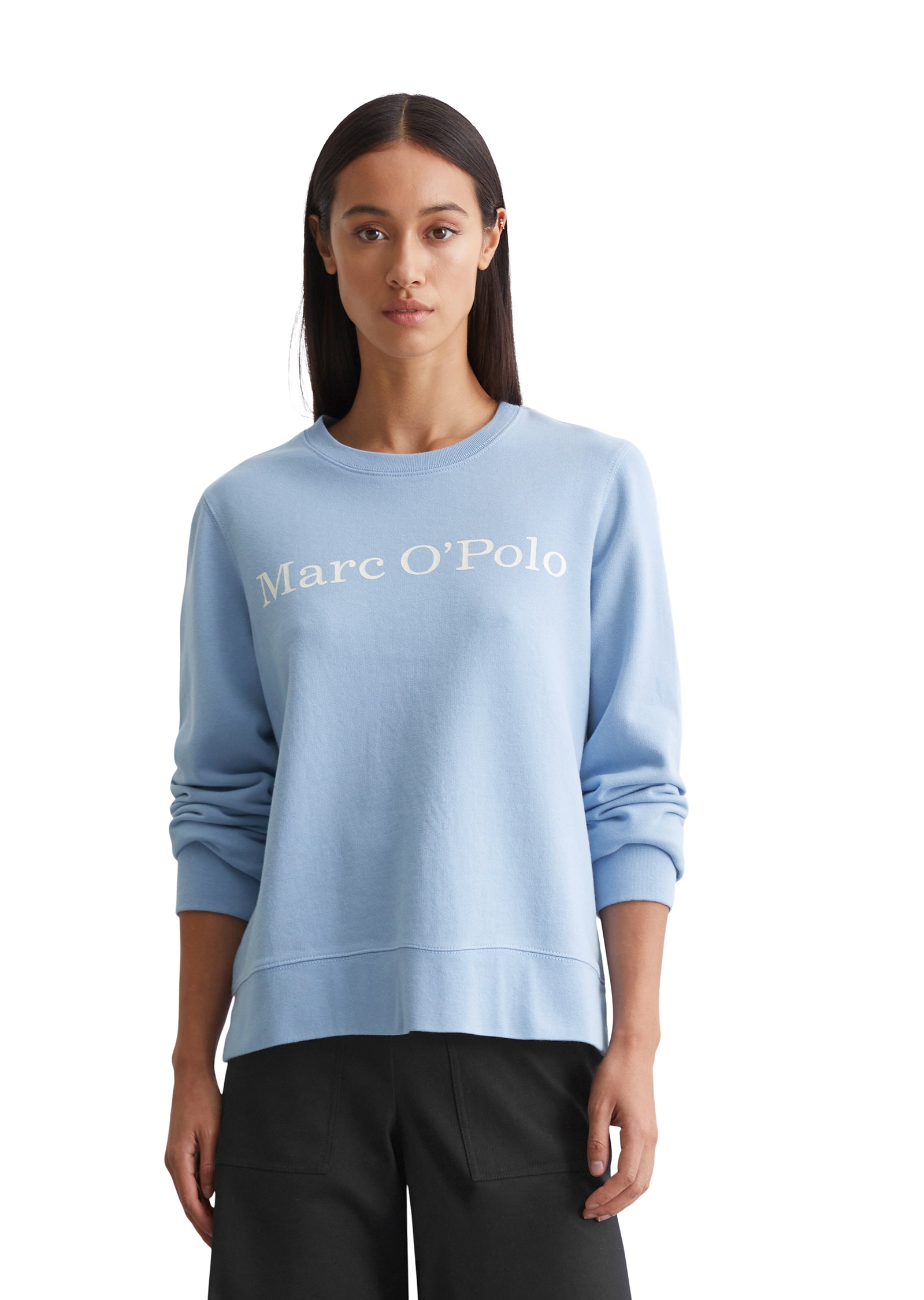 Marc O'Polo Sweatshirt, mit Kontrast-Stickerei auf der Brust Marc O'Polo Sweatshirt, mit Kontrast-Stickerei auf der Brust von Marc O'Polo