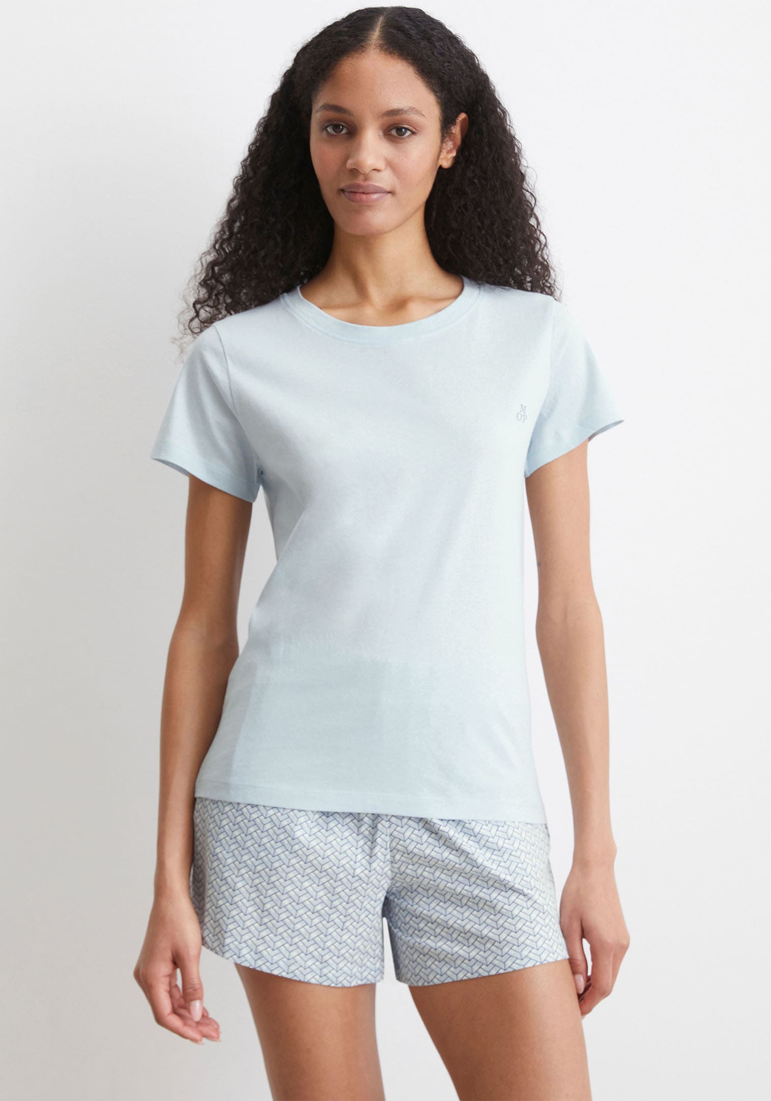 Marc O'Polo T-Shirt »Mix & Match Cotton«, mit dezenter Markenstickerei von Marc O'Polo