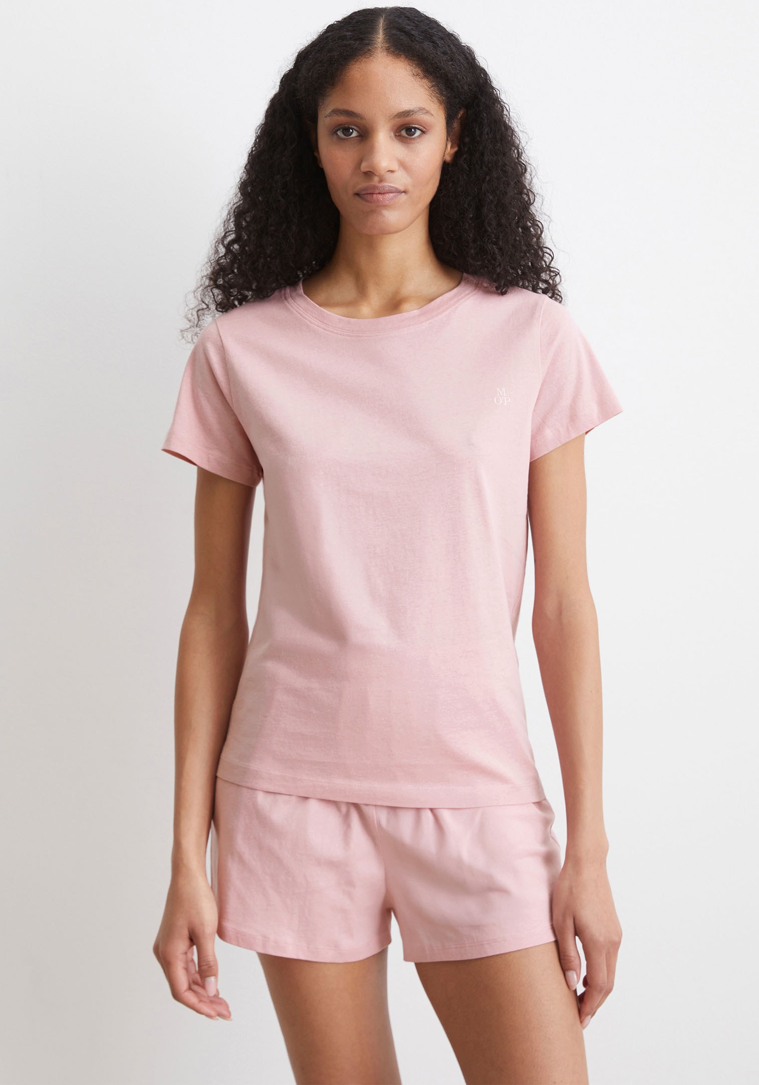 Marc O'Polo T-Shirt »Mix & Match Cotton«, mit dezenter Markenstickerei von Marc O'Polo