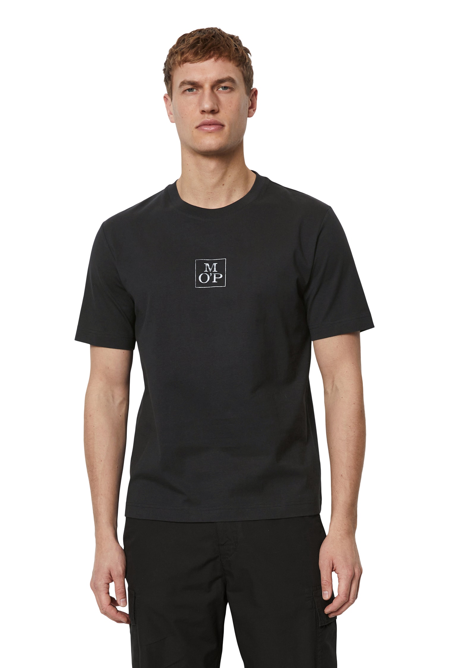 Marc O'Polo T-Shirt, mit mittigem Print vorne von Marc O'Polo