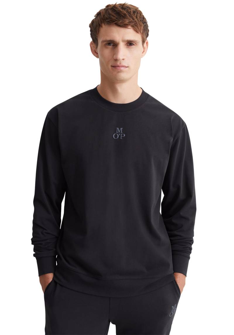 Marc O'Polo Longsleeve »Heavy Jersey«, mit weichem, elastischem Rundhalsausschnitt von Marc O'Polo