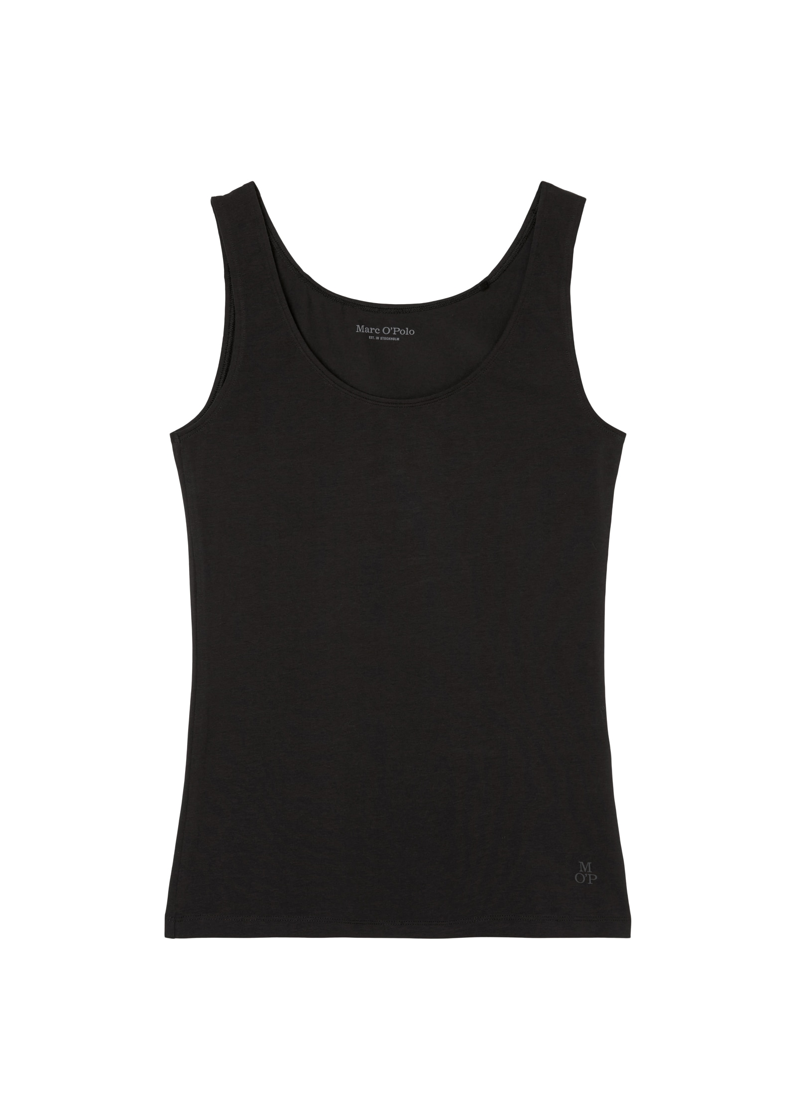 Marc O'Polo Tanktop »Essentials«, mit kleinem Logo am Saum Marc O'Polo Tanktop »Essentials«, mit kleinem Logo am Saum von Marc O'Polo