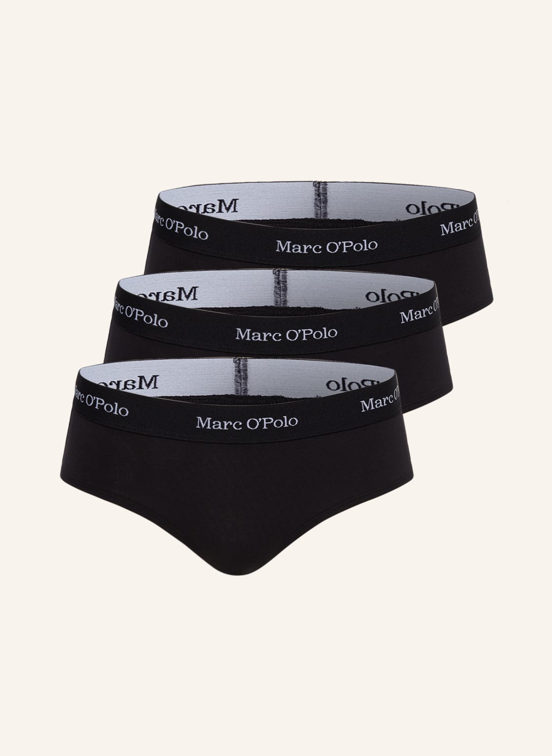 Marc O'polo 3er-Pack Panties schwarz Marc O'polo 3er-Pack Panties schwarz von Marc O'Polo