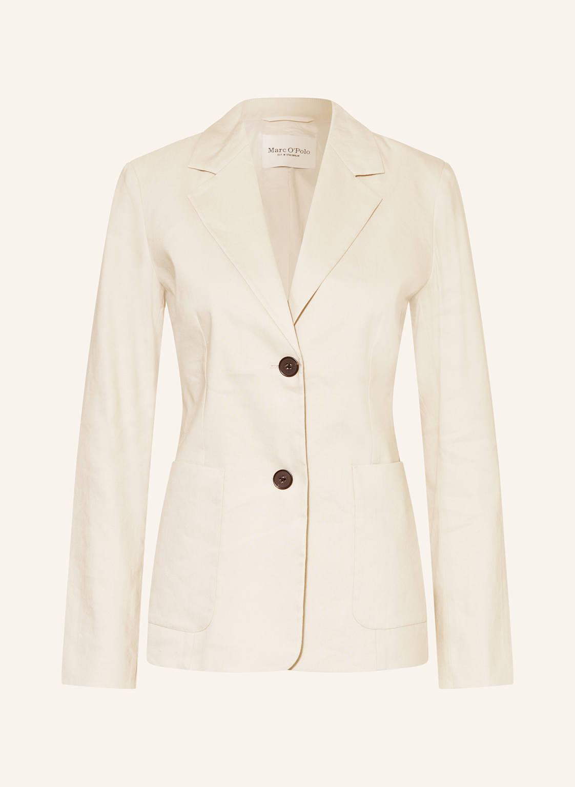 Marc O'polo Blazer Mit Leinen weiss von Marc O'Polo
