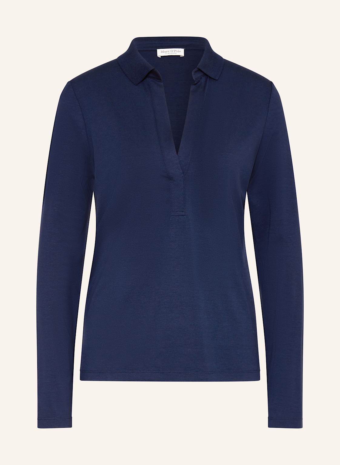 Marc O'polo Blusenshirt Aus Jersey blau Marc O'polo Blusenshirt Aus Jersey blau von Marc O'Polo