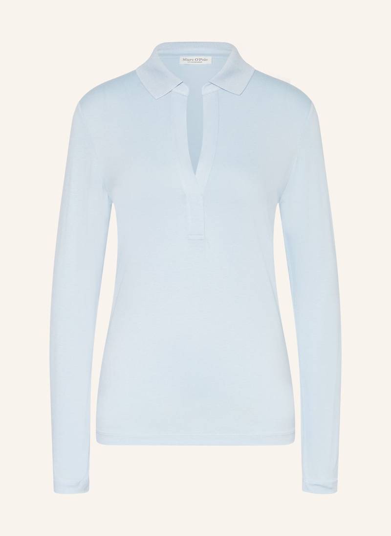 Marc O'polo Blusenshirt Aus Jersey blau von Marc O'Polo