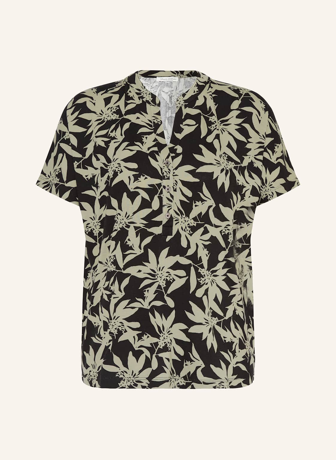 Marc O'polo Blusenshirt Aus Jersey schwarz von Marc O'Polo