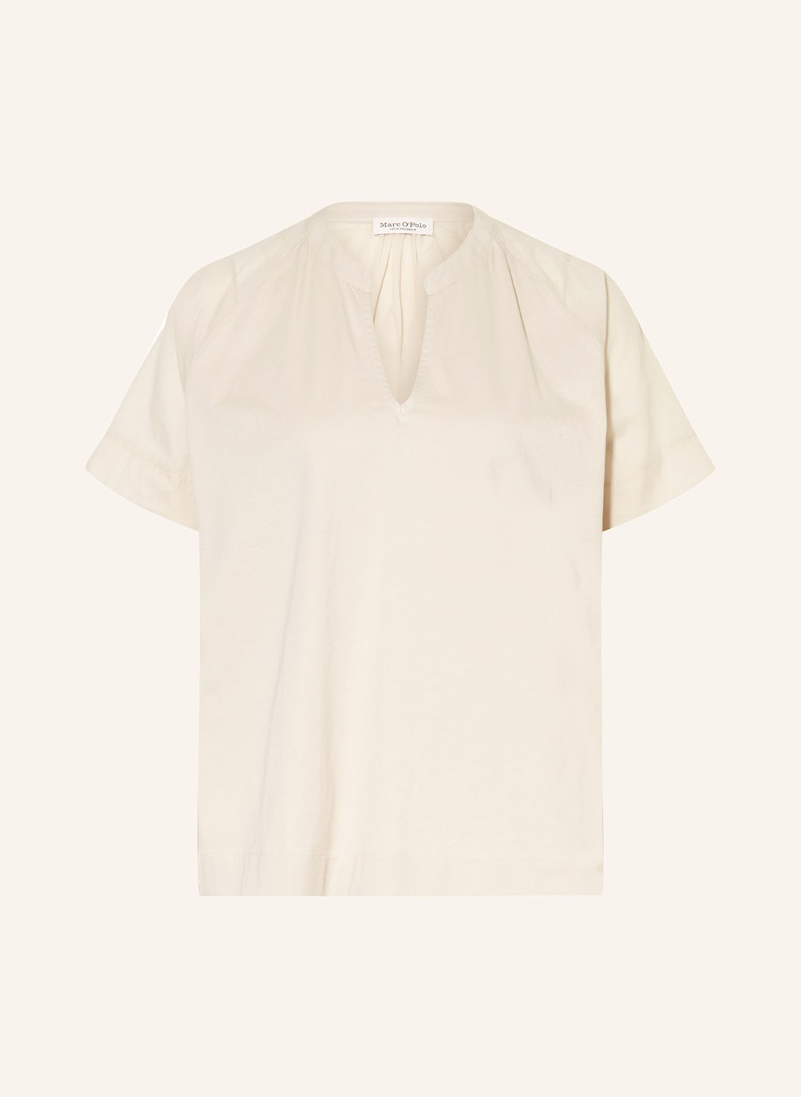 Marc O'polo Blusenshirt Aus Jersey weiss von Marc O'Polo