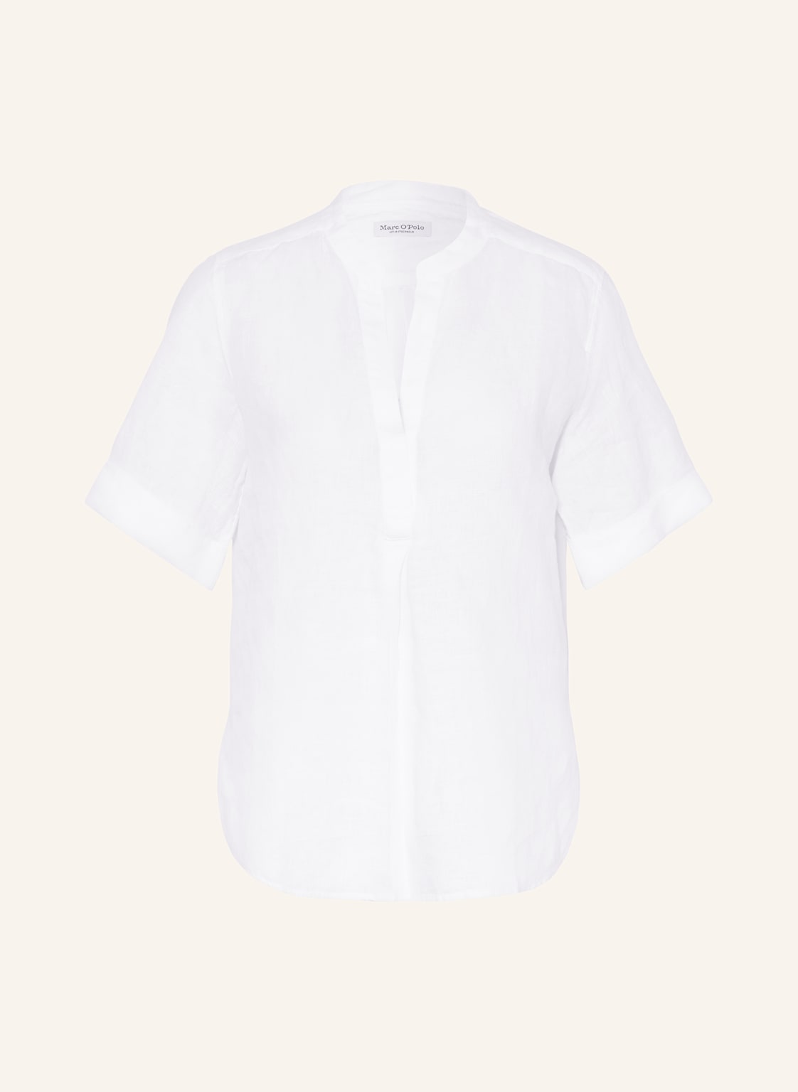 Marc O'polo Blusenshirt Aus Leinen weiss Marc O'polo Blusenshirt Aus Leinen weiss von Marc O'Polo