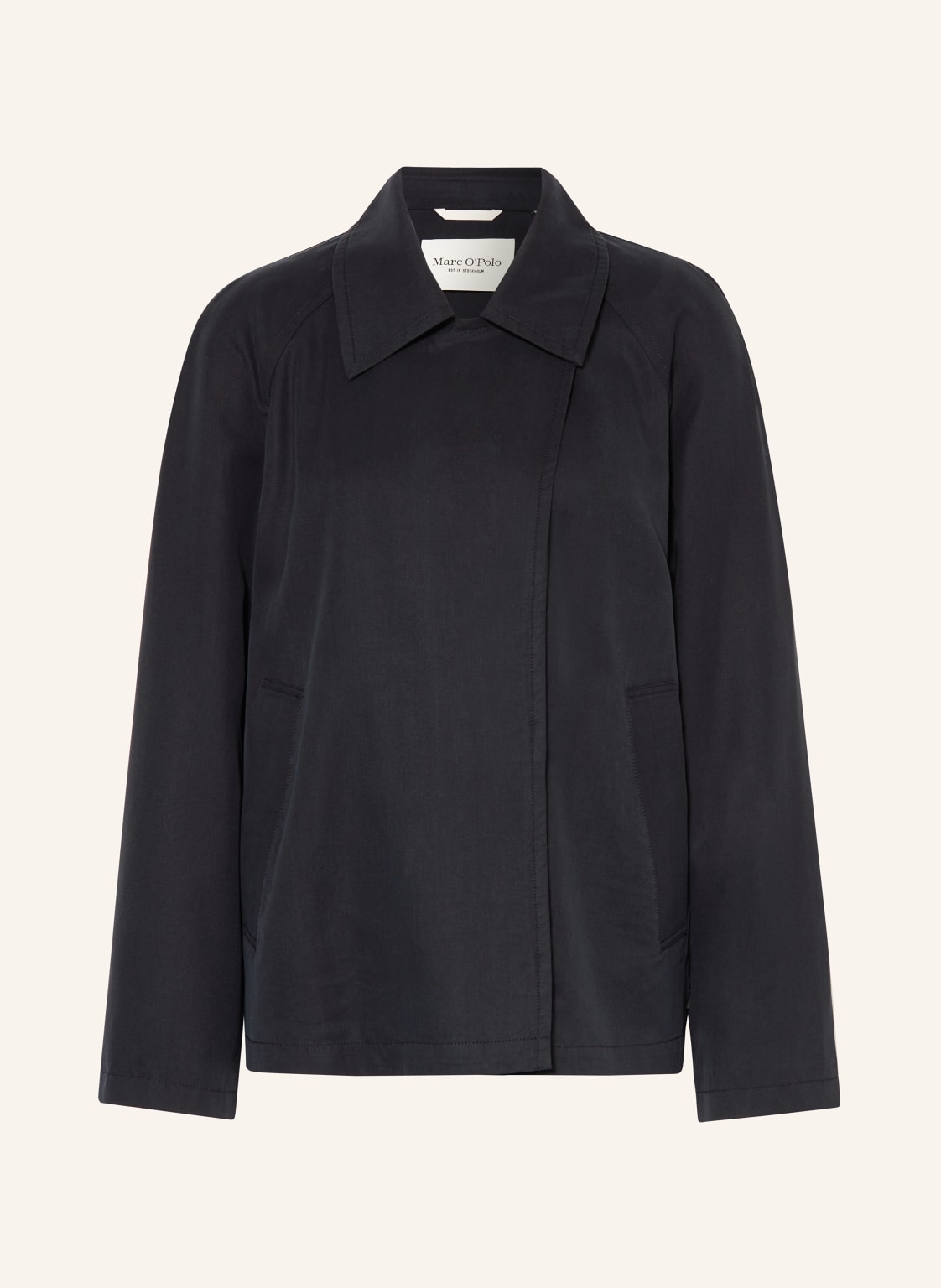 Marc O'polo Cropped Trenchcoat schwarz Marc O'polo Cropped Trenchcoat schwarz von Marc O'Polo