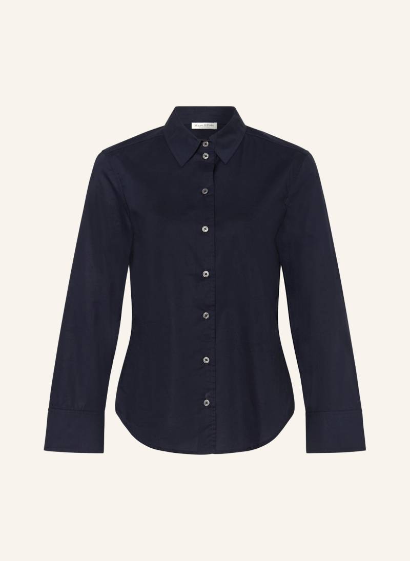 Marc O'polo Hemdbluse blau von Marc O'Polo