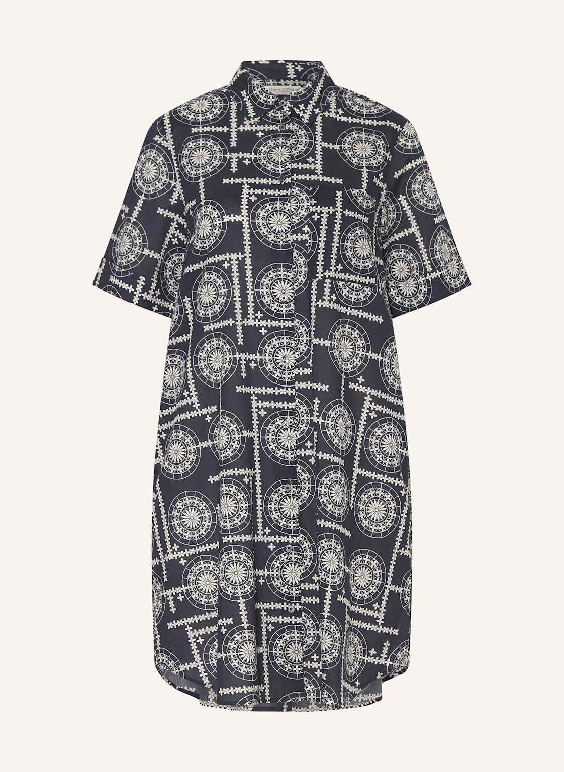 Marc O'polo Hemdblusenkleid blau von Marc O'Polo