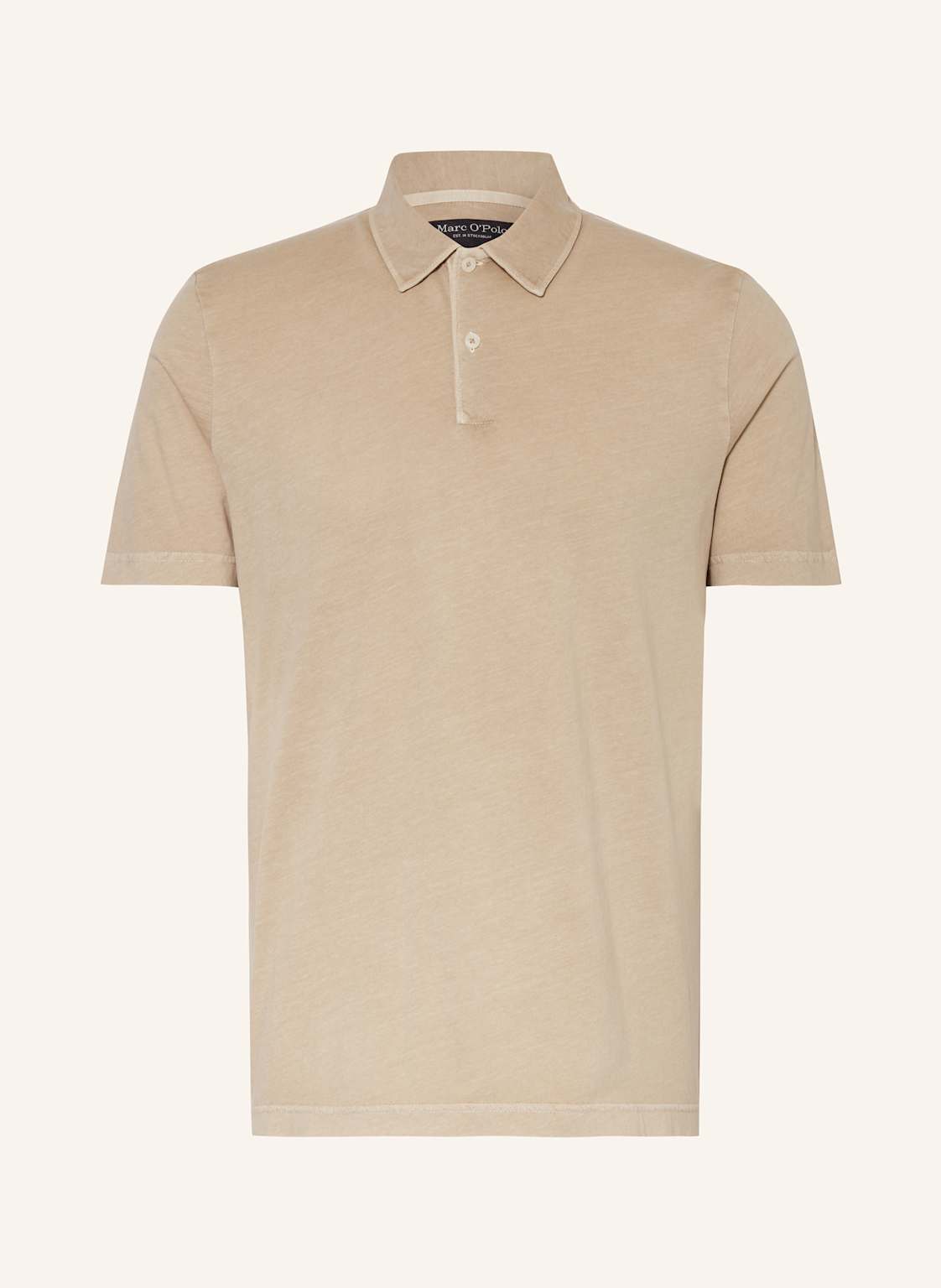 Marc O'polo Jersey-Poloshirt Regular Fit beige von Marc O'Polo