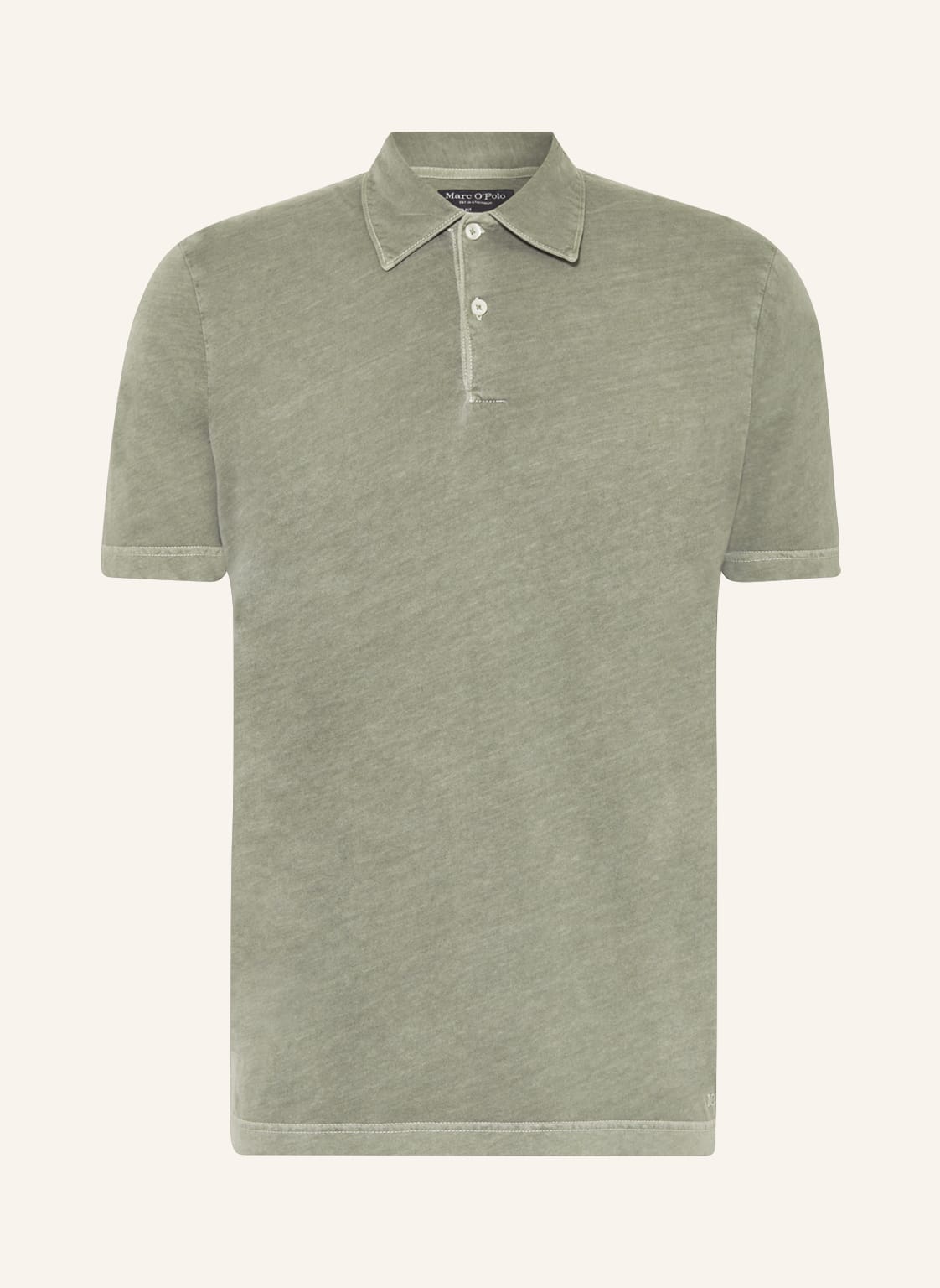 Marc O'polo Jersey-Poloshirt Regular Fit gruen von Marc O'Polo