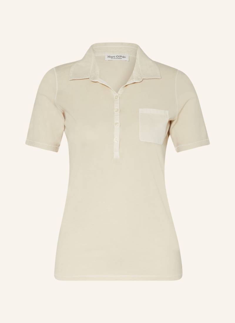 Marc O'polo Jersey-Poloshirt beige von Marc O'Polo