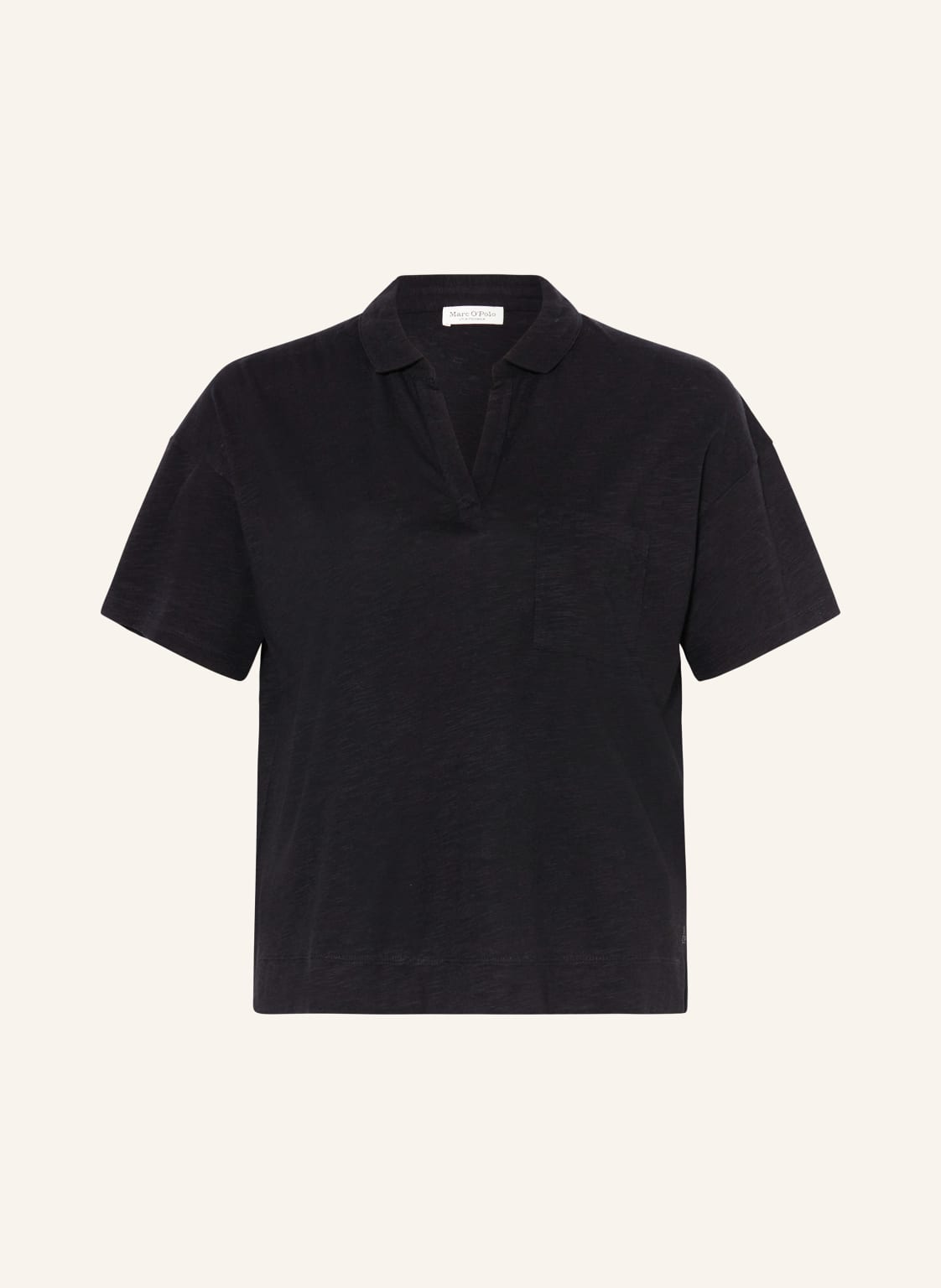 Marc O'polo Jersey-Poloshirt schwarz von Marc O'Polo