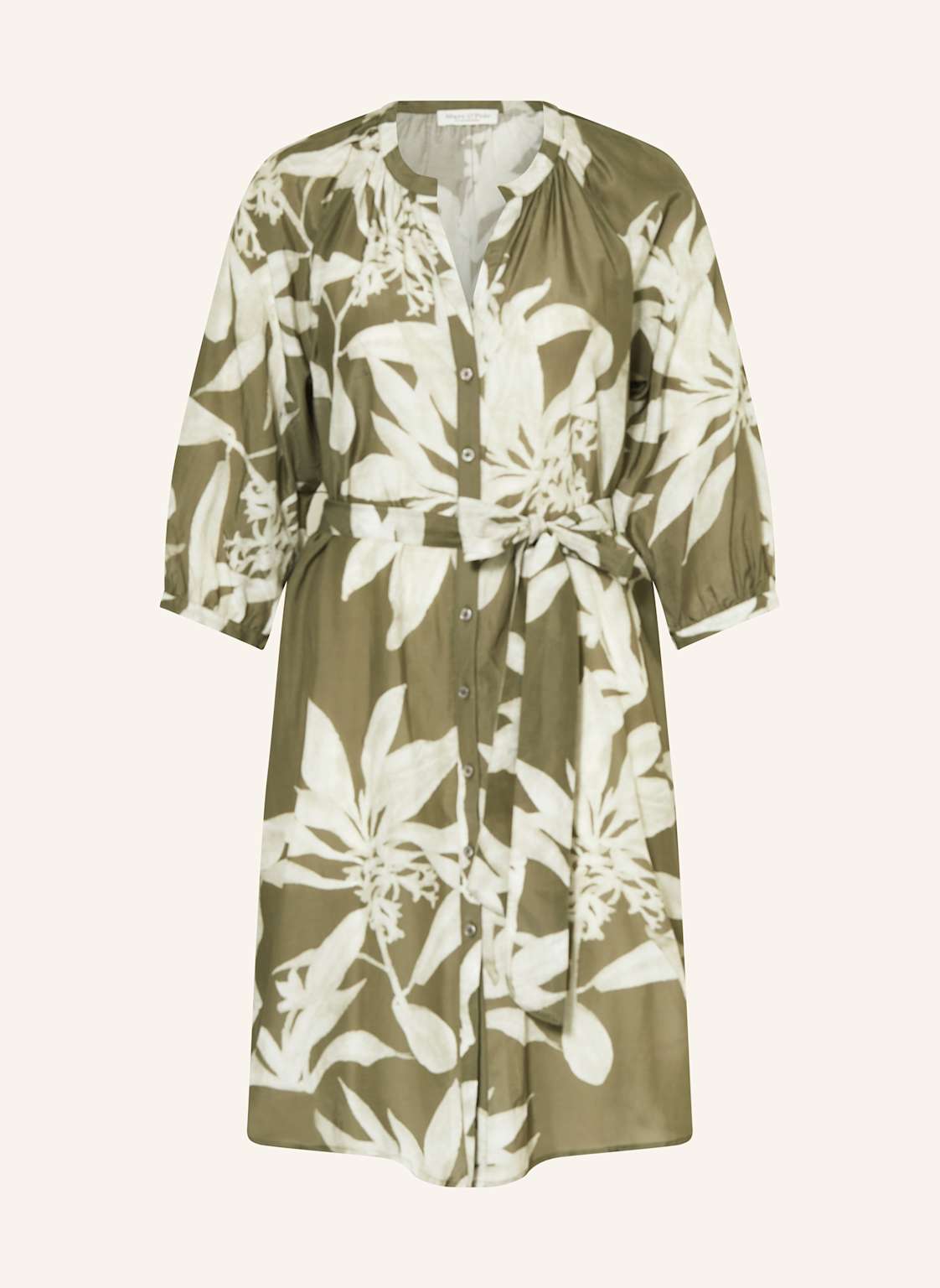 Marc O'polo Kleid Mit 3/4-Arm gruen Marc O'polo Kleid Mit 3/4-Arm gruen von Marc O'Polo
