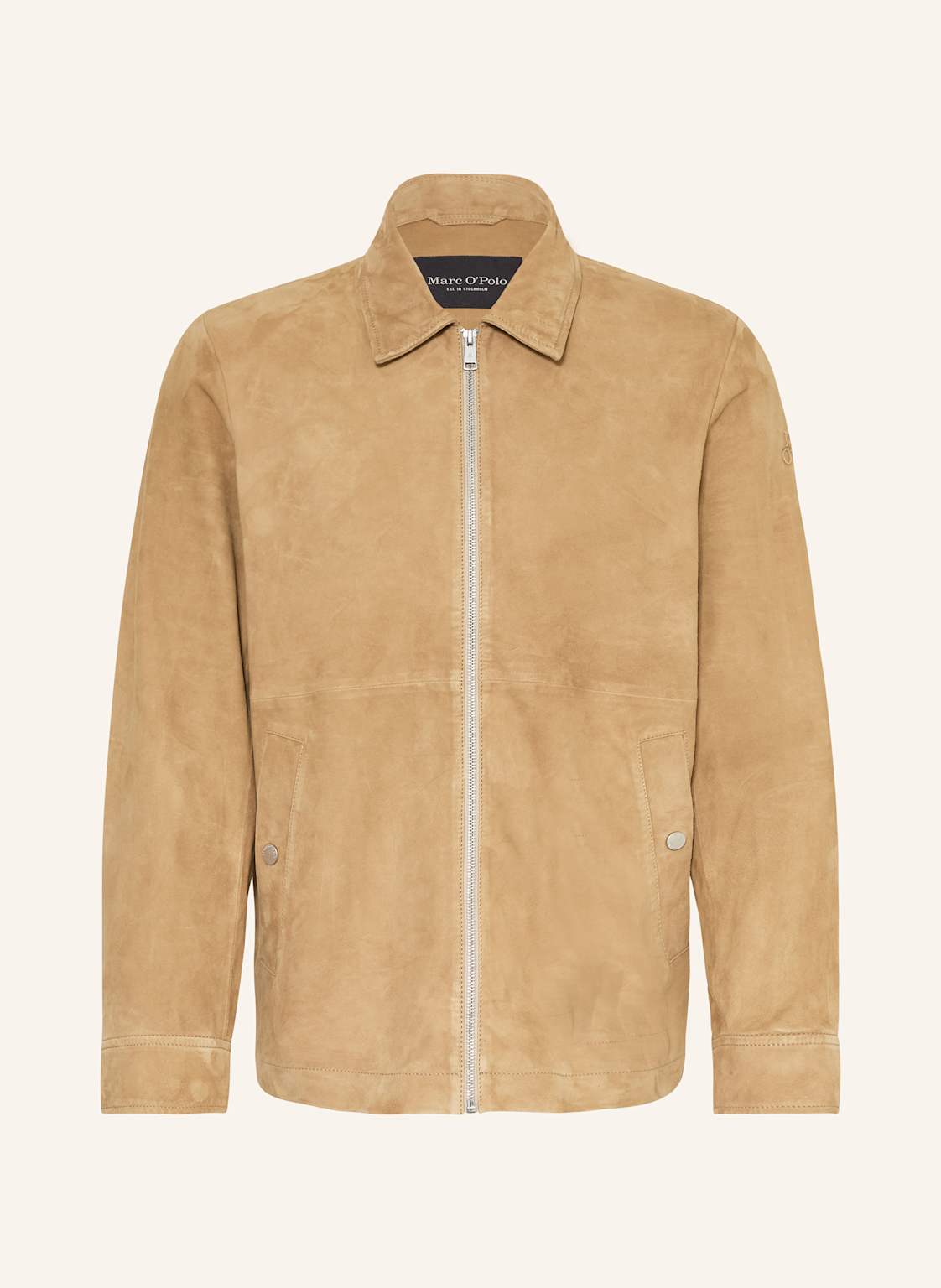 Marc O'polo Lederjacke beige von Marc O'Polo