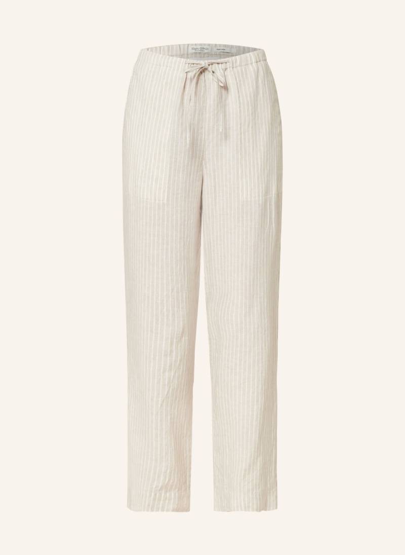 Marc O'polo Leinenhose beige von Marc O'Polo