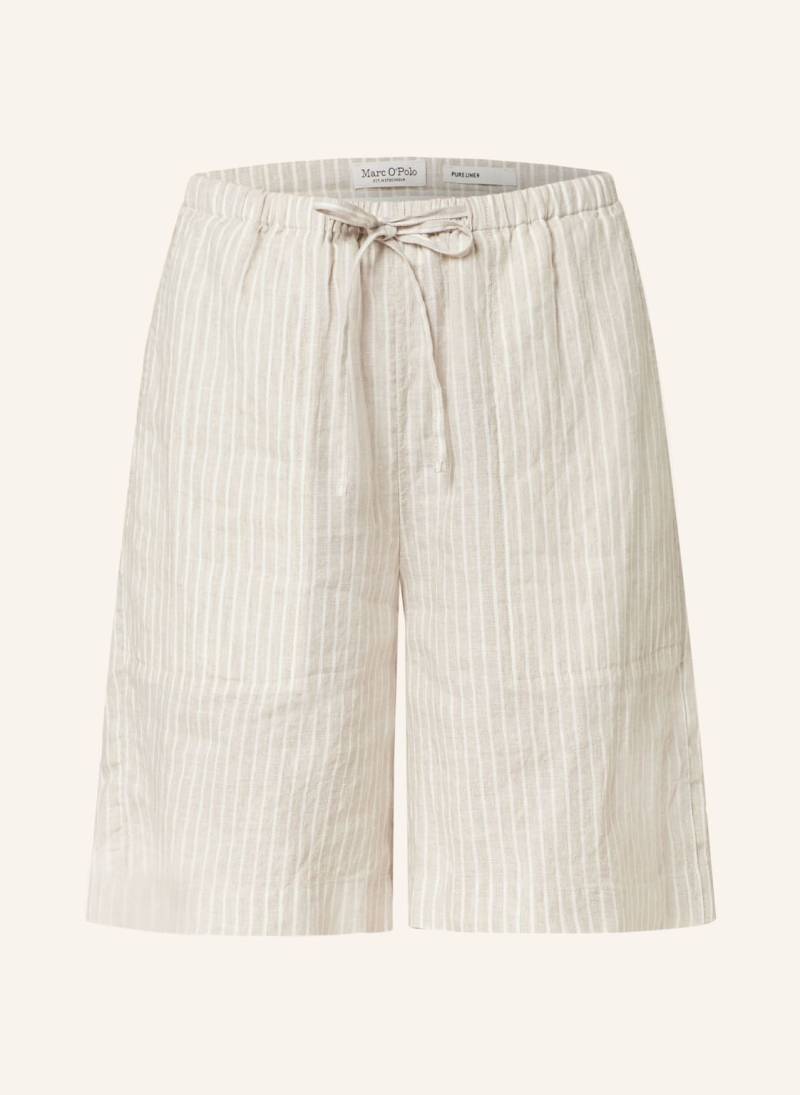 Marc O'polo Leinenshorts beige von Marc O'Polo