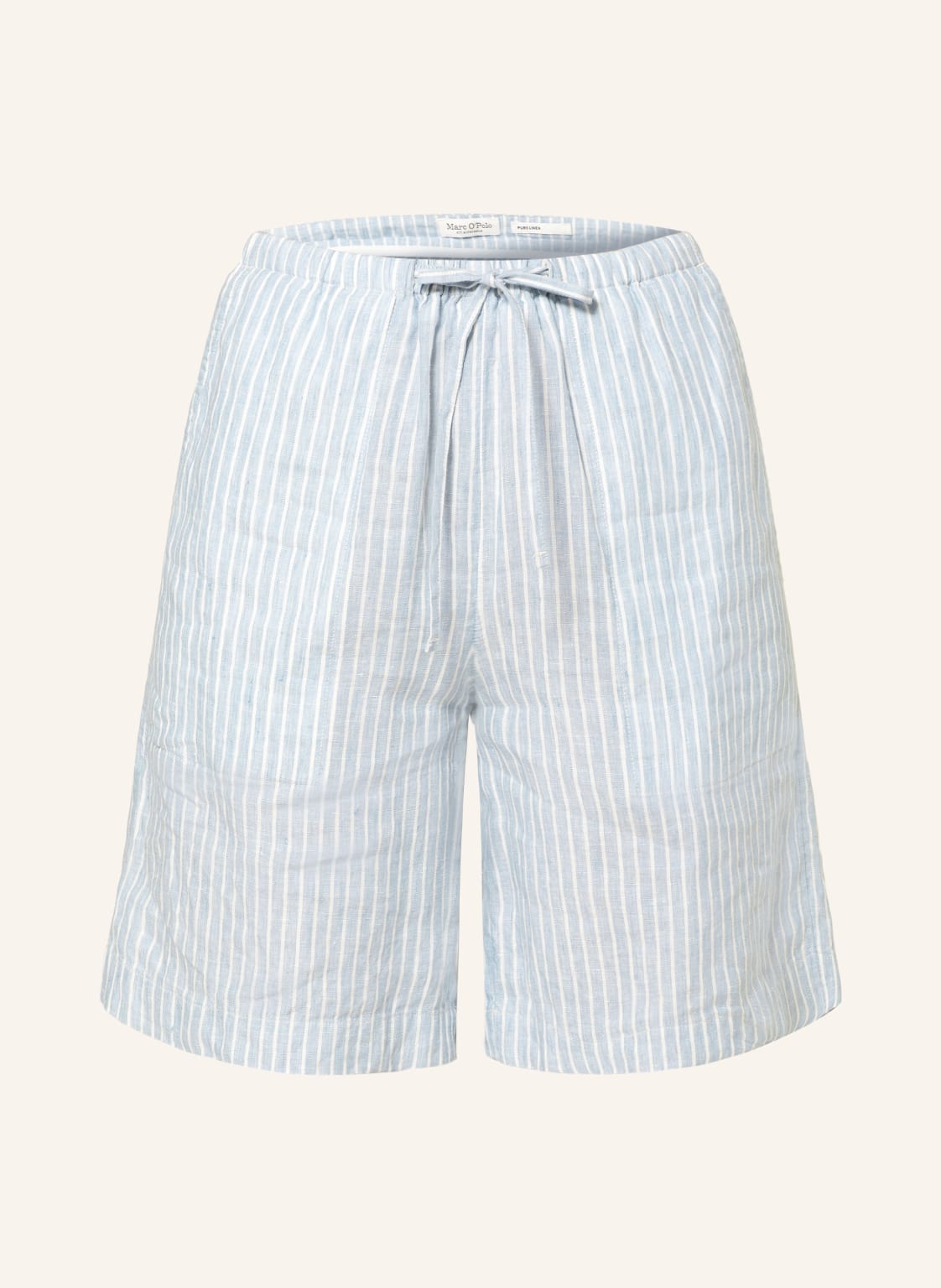 Marc O'polo Leinenshorts blau von Marc O'Polo