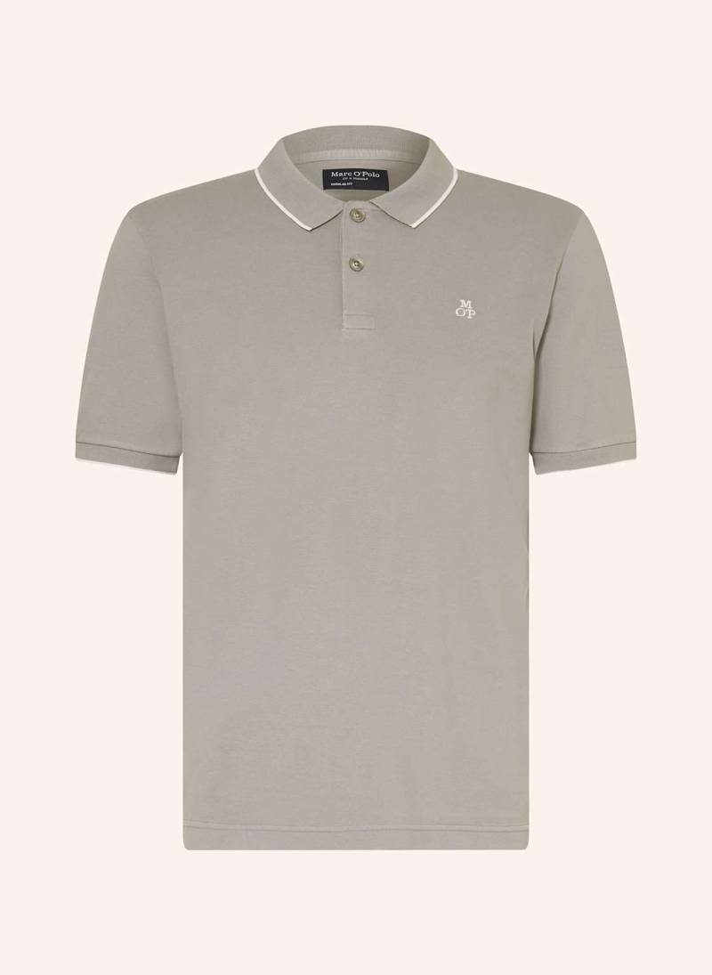 Marc O'polo Piqué-Poloshirt Regular Fit grau von Marc O'Polo