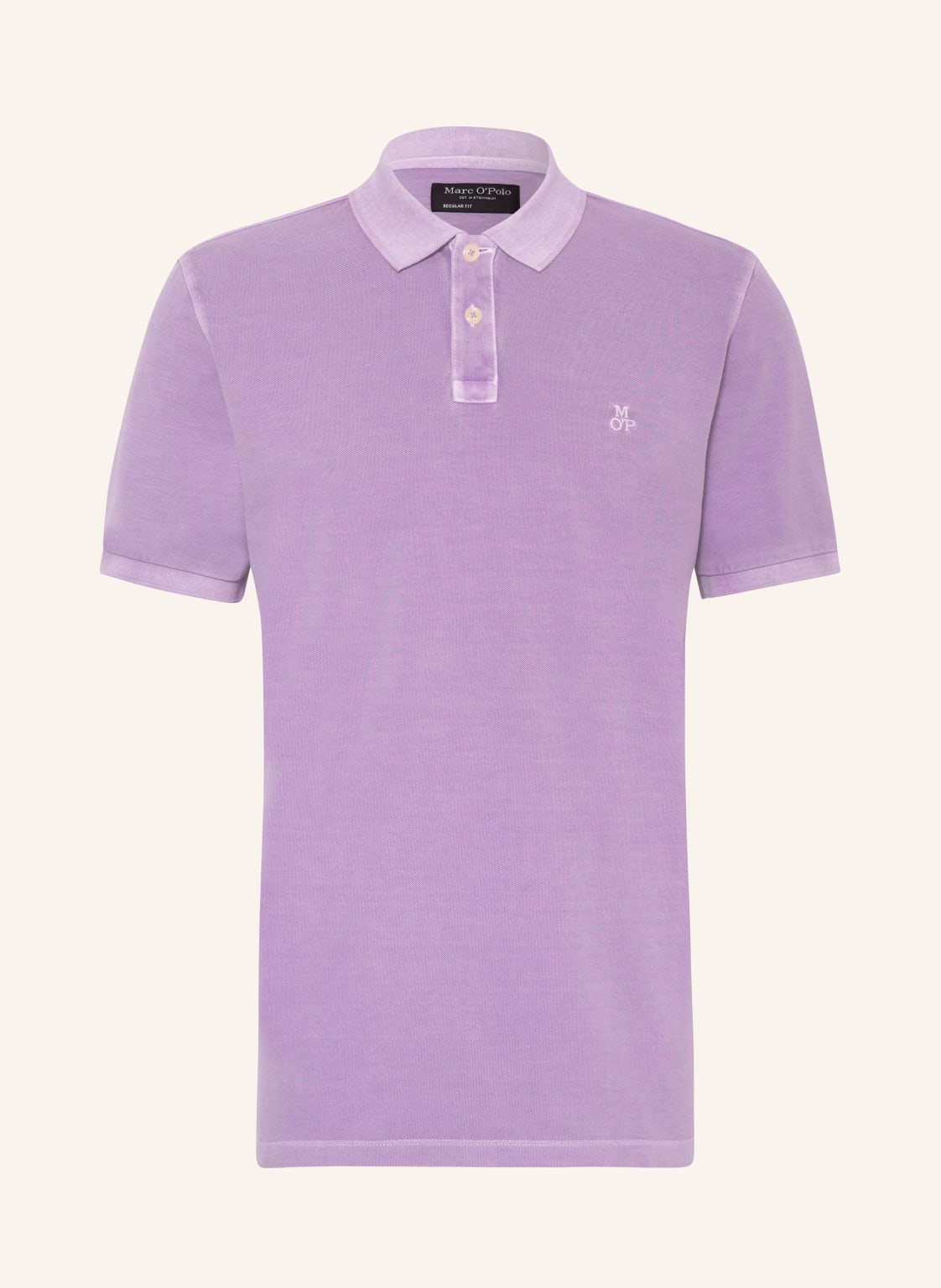 Marc O'polo Piqué-Poloshirt Regular Fit lila von Marc O'Polo