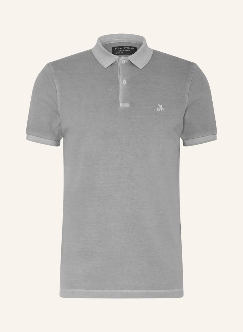 Marc O'polo Piqué-Poloshirt Shaped Fit beige von Marc O'Polo