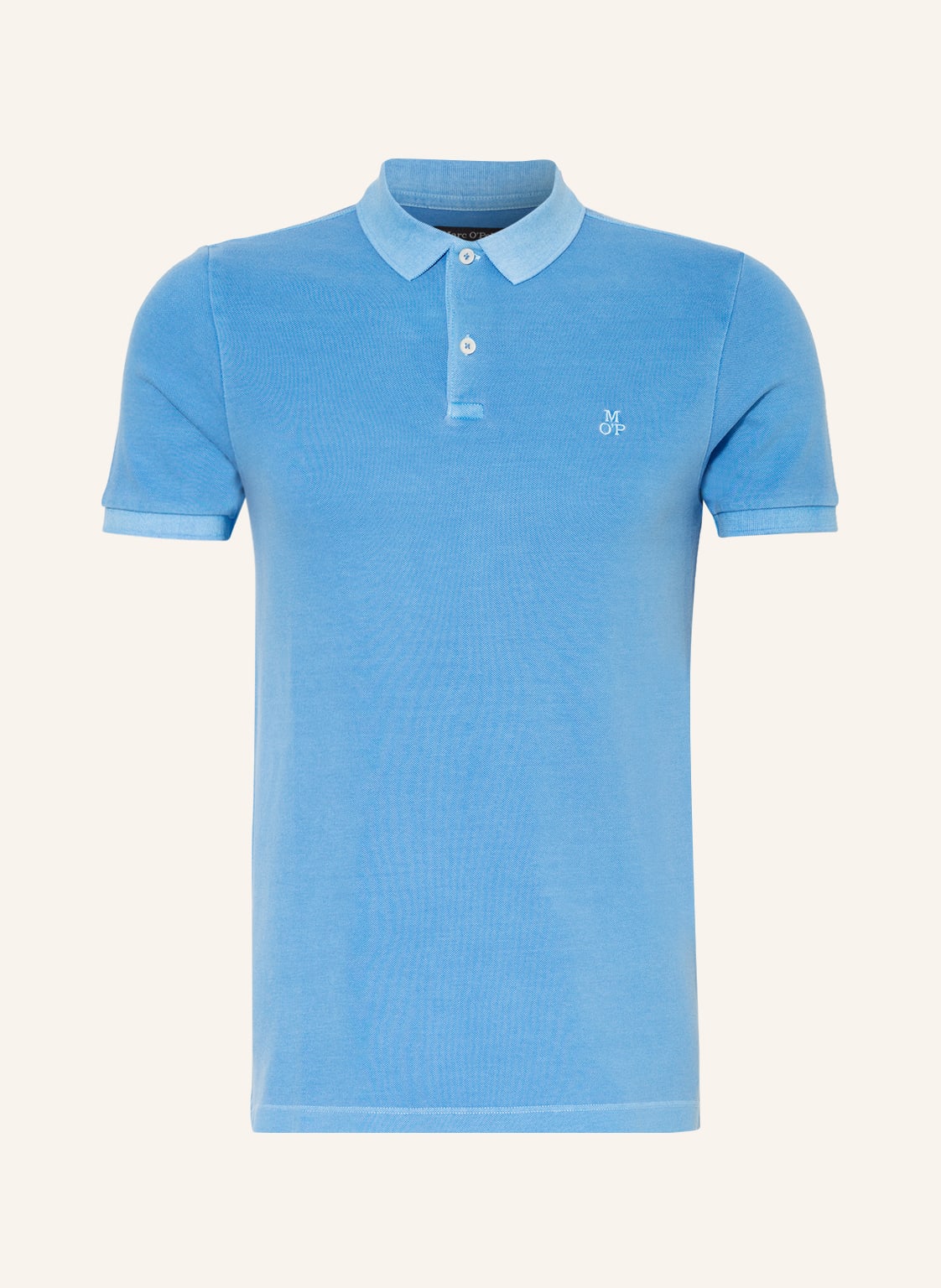 Marc O'polo Piqué-Poloshirt Shaped Fit blau von Marc O'Polo