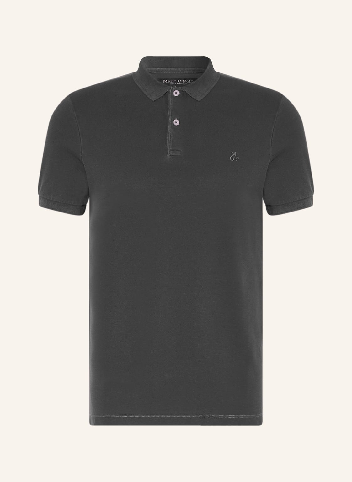 Marc O'polo Piqué-Poloshirt Shaped Fit grau von Marc O'Polo