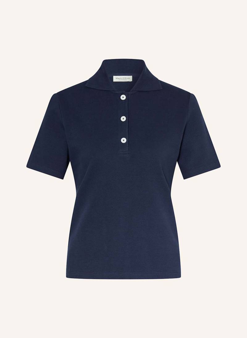 Marc O'polo Piqué-Poloshirt blau von Marc O'Polo