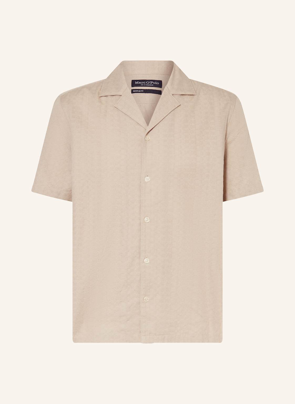 Marc O'polo Resorthemd Regular Fit beige Marc O'polo Resorthemd Regular Fit beige von Marc O'Polo