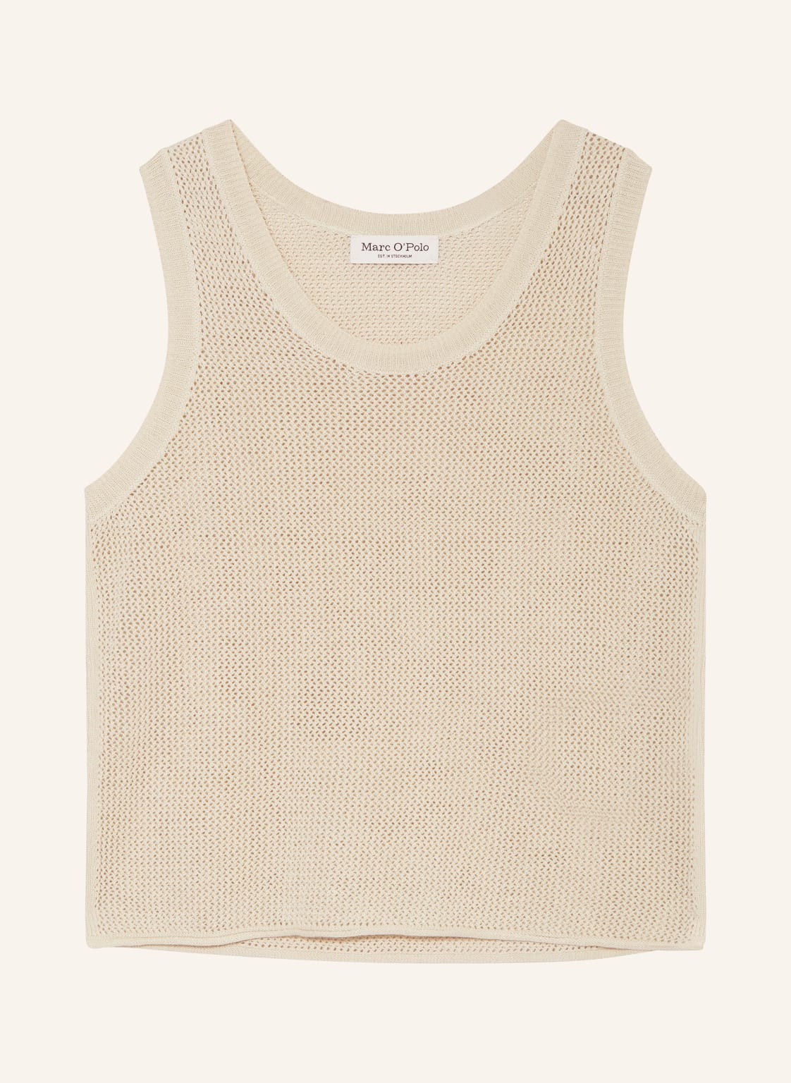 Marc O'polo Stricktop beige von Marc O'Polo