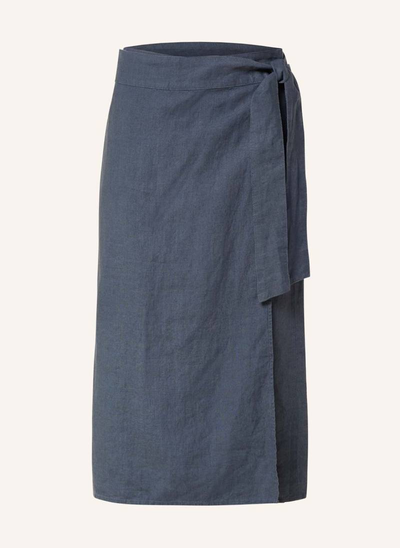 Marc O'polo Wickelrock Aus Leinen blau von Marc O'Polo