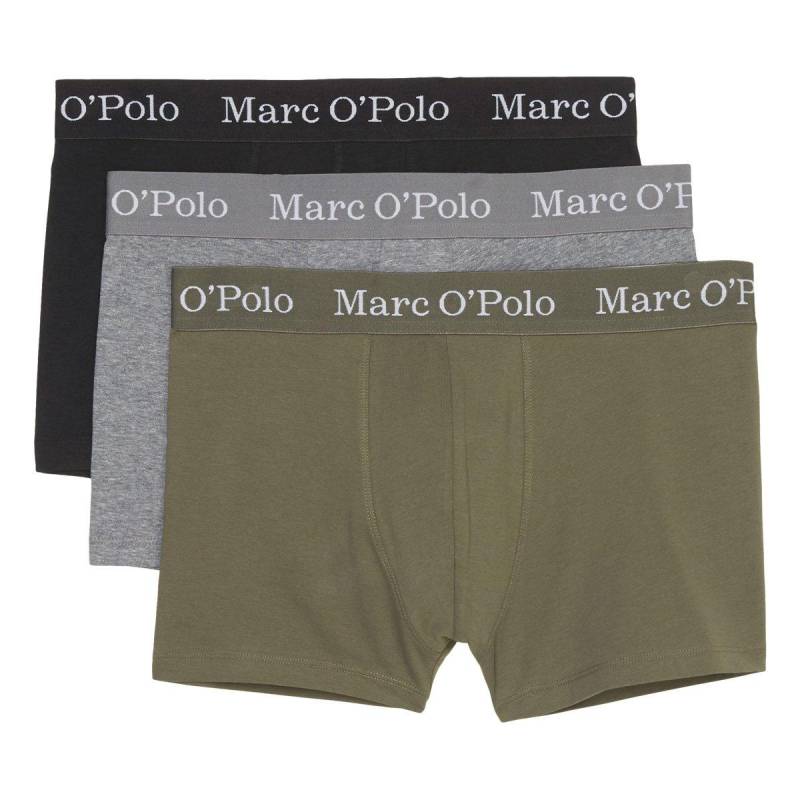 3er Pack Elements Organic Cotton - Retro Short Pant Herren Multicolor S von Marc O'Polo