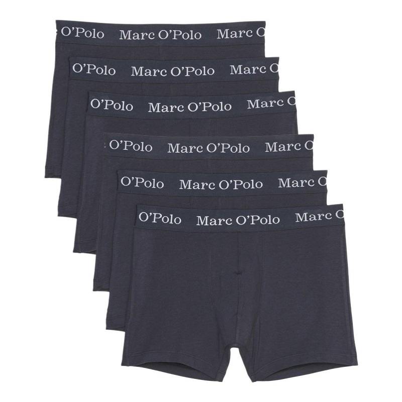 6er Pack Elements Organic Cotton - Long Short Pant Herren Marine S von Marc O'Polo